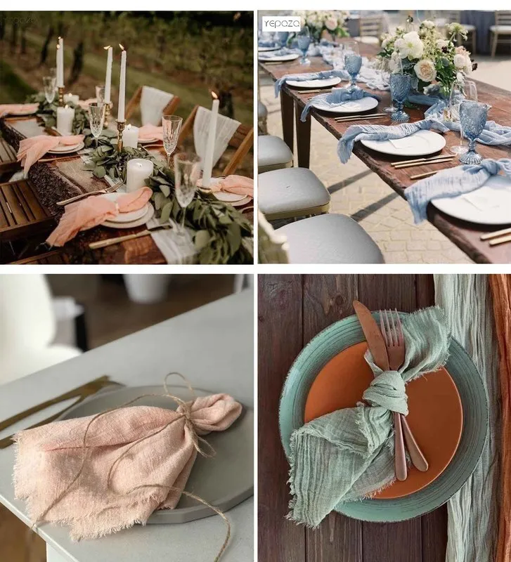 Tavolo bianco Runner Wedding Chiffon Table Runner 70 x 300cm lungo tavolo  corridori per la decorazione del tavolo all'aperto