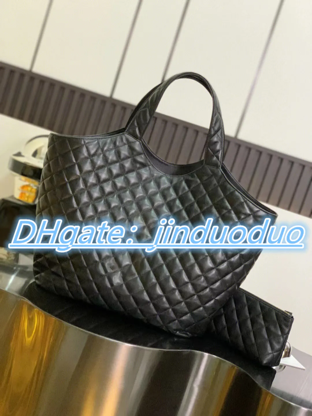 Nowy styl modny torba na torbę jambskiną torbę luksusowe Projektanci Projektanci Tote Karty duże monety męskie hang wholdbag 225a