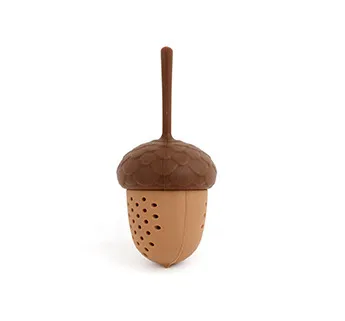 Mini Tea Filter Silica Gel Tea Filter Pine Cone -vorm is milieuvriendelijk en mooi