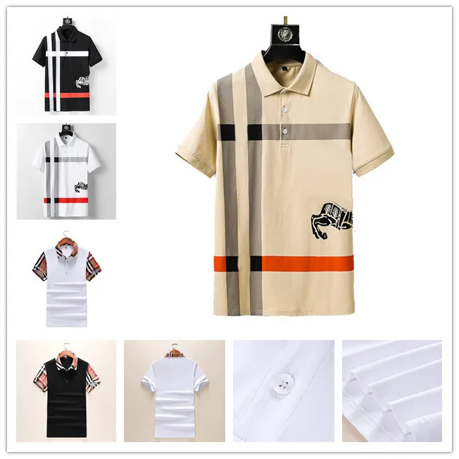 Mens Designer t-shirts Vêtements D'été Simple Streetwear Mode Hommes Coton Casual tshirt Hip Hop Polo Mens Tee T-shirt Blanc Noir Taille M-3XL # 05