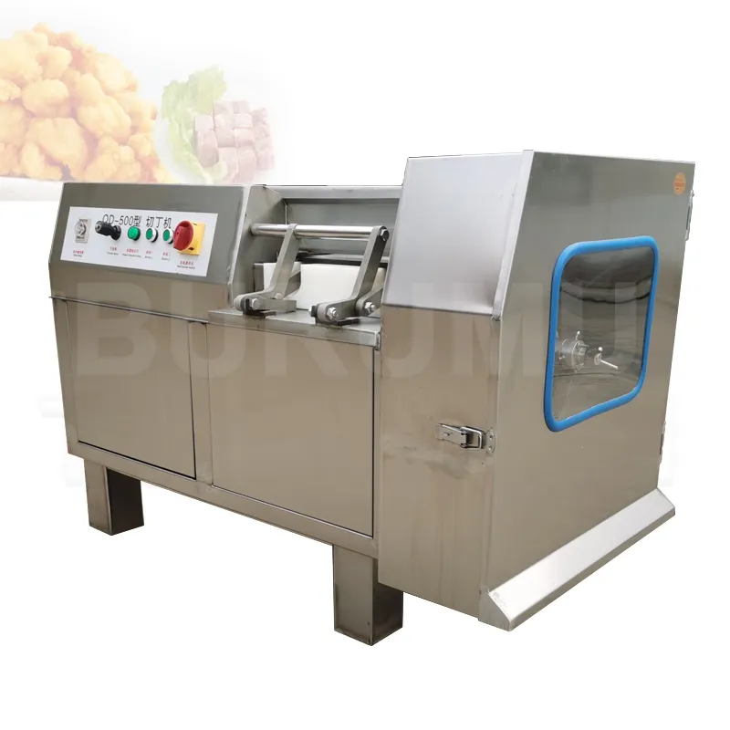 500kg/Hour Commercial Stainless Steel Automatic Fresh Meat Dicing