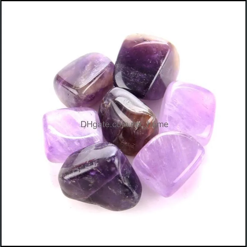 natural crystal chakra stone naturalstones gifts palm reiki healing crystals gemstones yoga energy 7pcs set wq734-wll