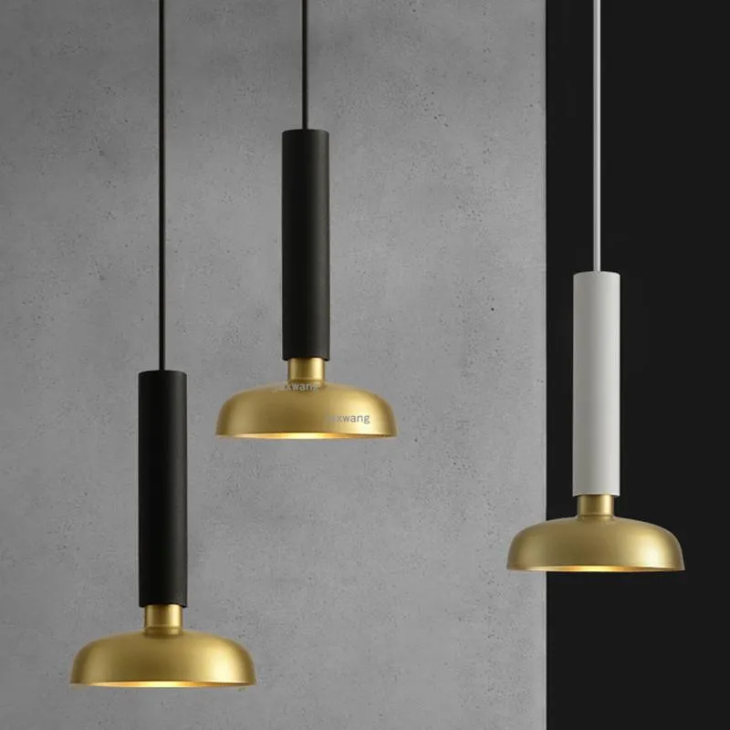 Pendellampor nordiska LED -lampor Lysning Sverige Design Hemdekor Lampa industriell loft hängande kök Tillbehör