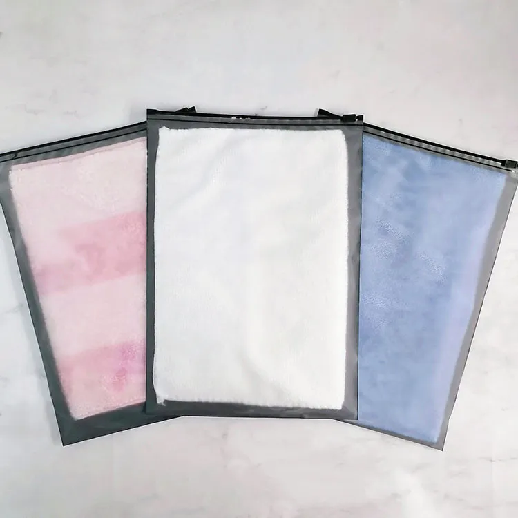 Clear plastic bags for shipping clothing top