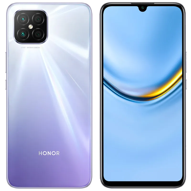 Telefono cellulare originale Huawei Honor Play 20 Pro 4G LTE 8 GB RAM 128 GB ROM Octa Core Helio G80 64 MP Android 6,53 pollici OLED ID impronta digitale schermo intero Face Smart cellulare