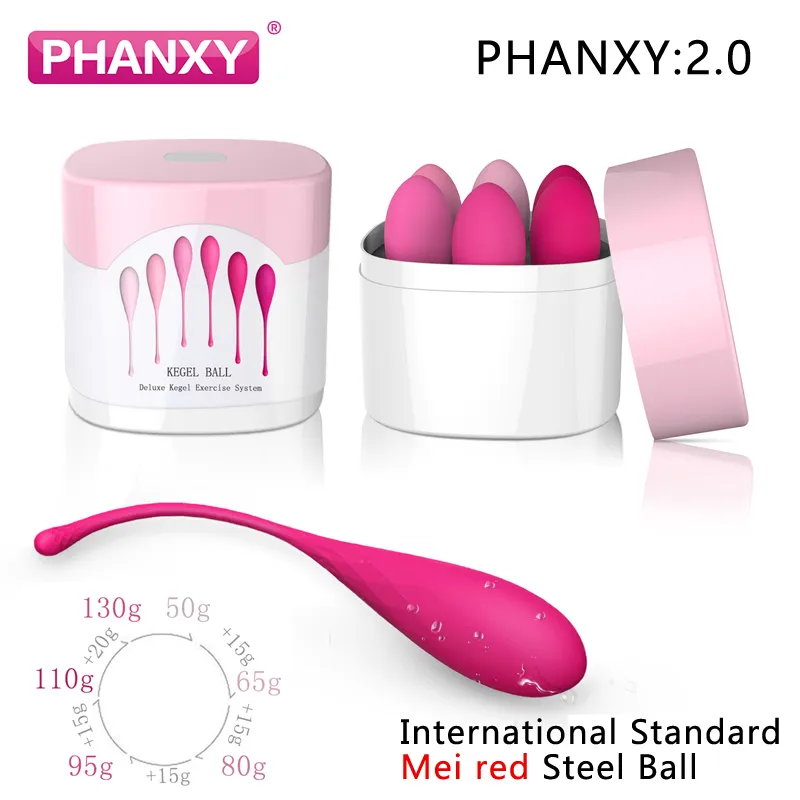 卵/弾丸phanxy 3/6pcsケーゲルボール女性のための膣中国のボールセックスおもちゃ220822