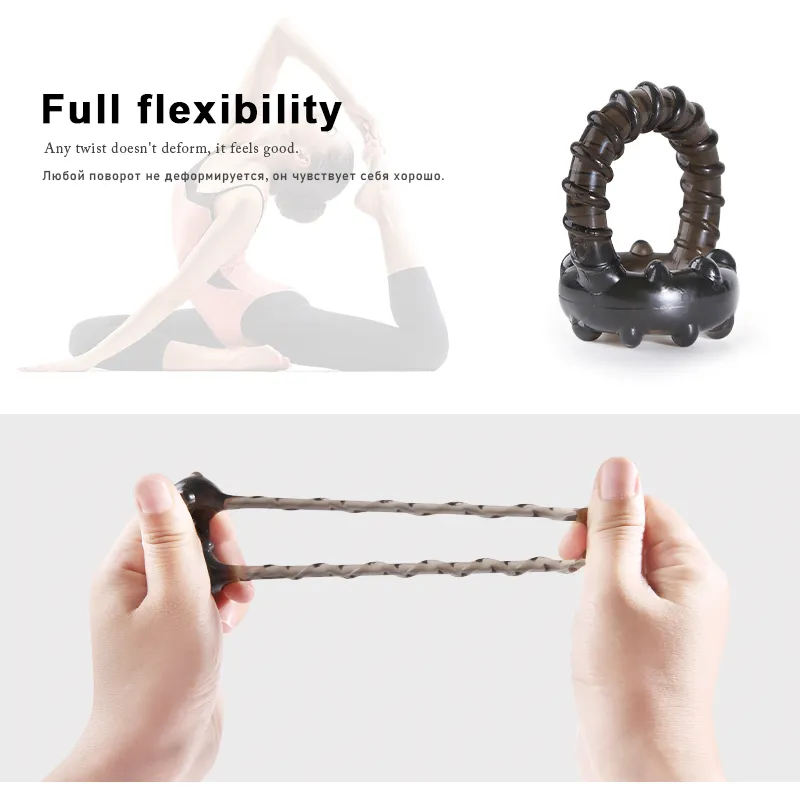 Anillo De Silicona Para Hombres Pene Eyaculaci n Retardo Polla