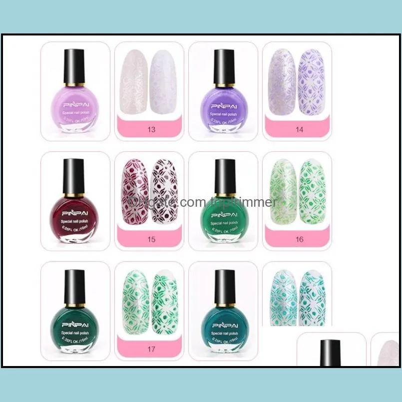 new fashion special nail polish 26 color optional for nails art stamping print 10ml