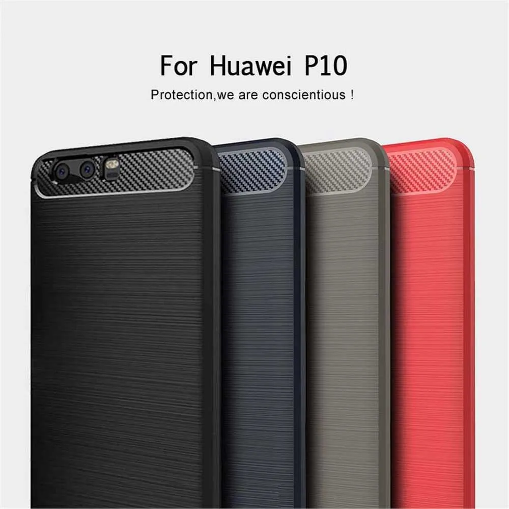 Модные телефона Mokoemi Scemply Case Shock Proof мягкий силикон 5,1 "для корпуса Huaweip10 для Huawei P10 Plus Cover