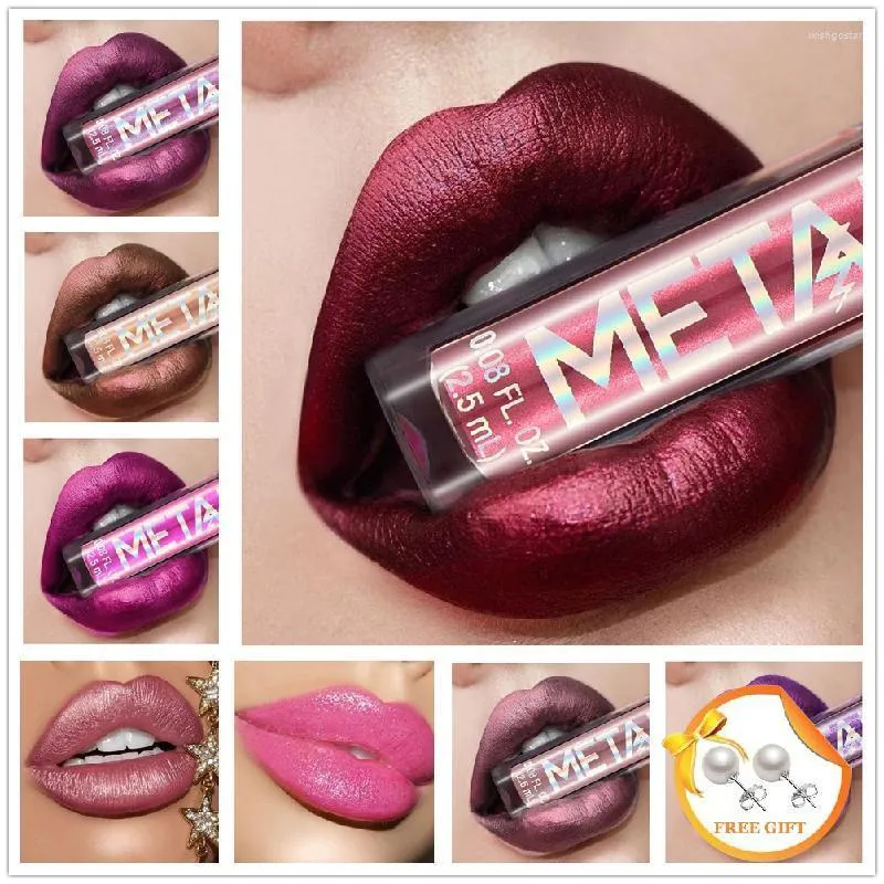 Lip Gloss Color Liquiding Liquiding Lipstick Glaze Maquia