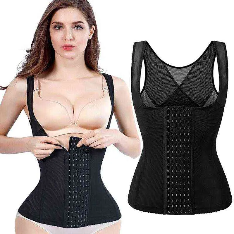 Vita e addominale Shapewear Donna Trainer Push Up Gilet Pancia Pancia Cintura Body Shaper Controllo Cincher Corsetto Dimagrante Guaina Cintura 0719