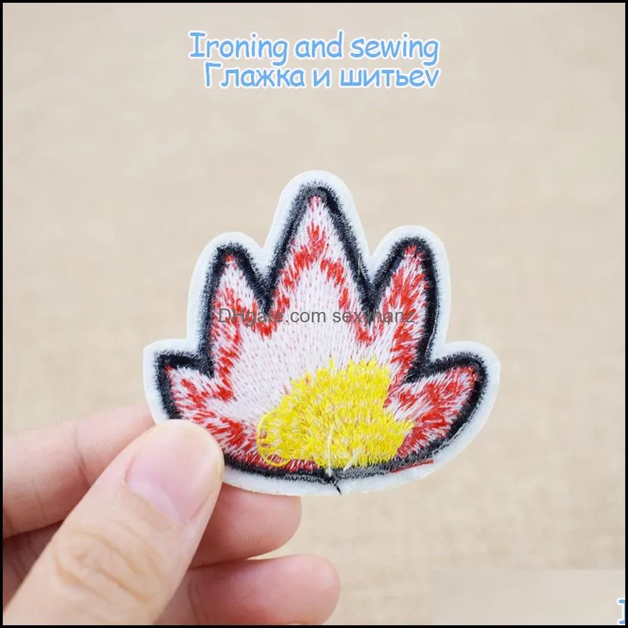 diyes for clothing iron embroidered applique iron ones sewing accessories badge stickers for clothes bag dz-137