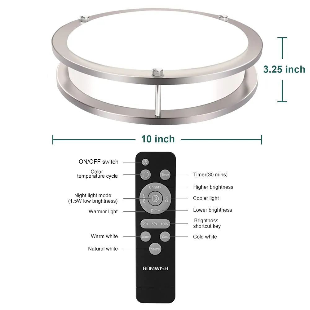 Romwish led lights remote hotsell