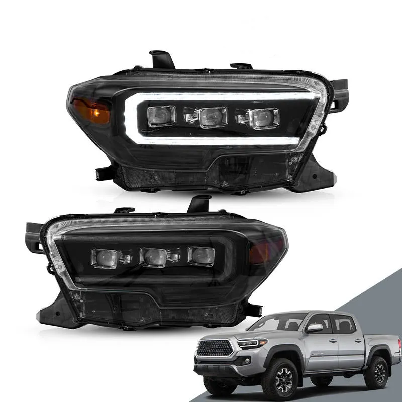 Reflektor samochodowy LED do N300 Toyota TACOMA reflektor przeciwmgielny Parking Running Start Up animacja Streamer lampa przednia