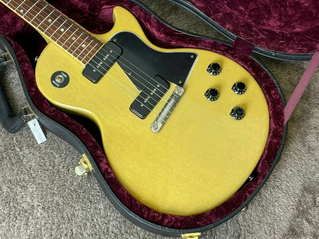 Custom Shop 1960 Paul Special Single Cut TV Jaune VOS Guitare électrique