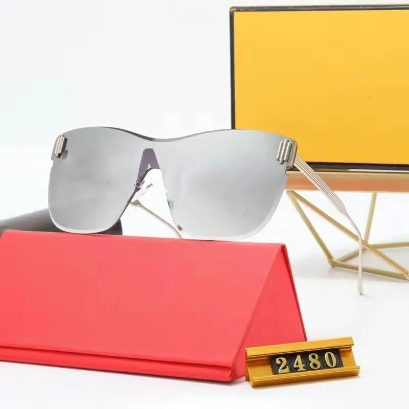 21 Luxury Square Sonnenbrille für Frauen Marke Designer Retro Legierung Rahmen Big Sun Gläses Vintage -Gradient Männliche Glaslinsen mit Schachtel