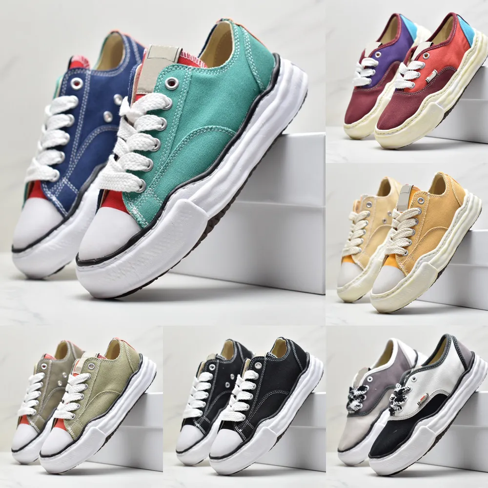 Mihara Yasuhiro MMY Shoes Low Cut Canvas Canvas Sneakers For Men And ...