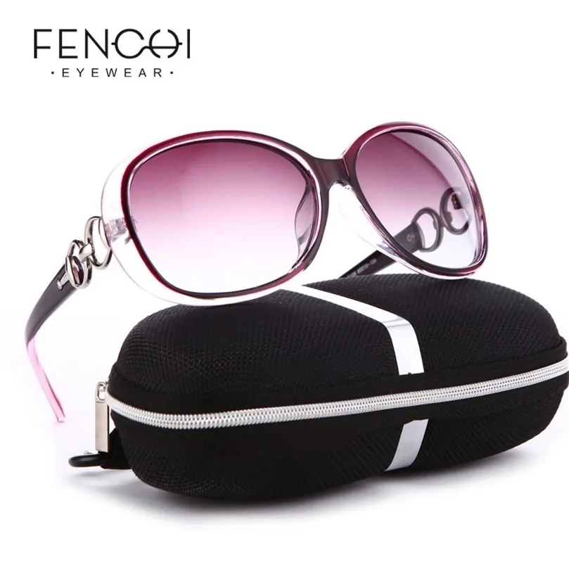 Fenchi White Polaris Sunglasses Femmes Zonnebril Dames Black Sun Glasses Night Female Gafas D Sol Masculino 220623