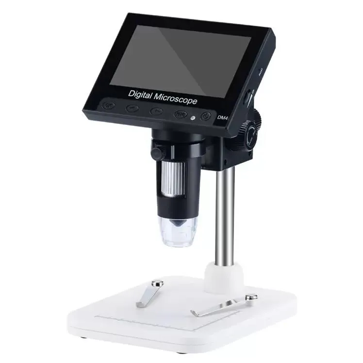 4,3 Zoll LCD -Bildschirm 1000x Elektronisch -Mikroskop USB -Digitalmikroskop 8 LED -Ständer für PCB Motherboard Reparaturreparatur
