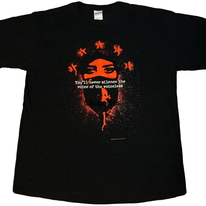 Men's T-Shirts Vintage Rage Against The Machine RATM 2008 T Shirt Size LMen's