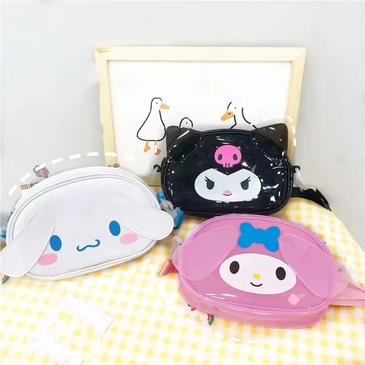 Designer Sacs cosmétiques mignons Japon Big Ear Dog Pvc Bag Cartoon Outdoor Storage Kit 5style