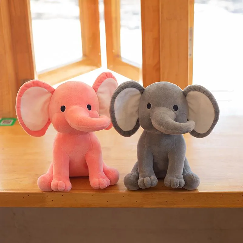 Bedtime Express Elephant Humphrey Plush Toy 8 inches Super Soft Stuffed Animal Gray
