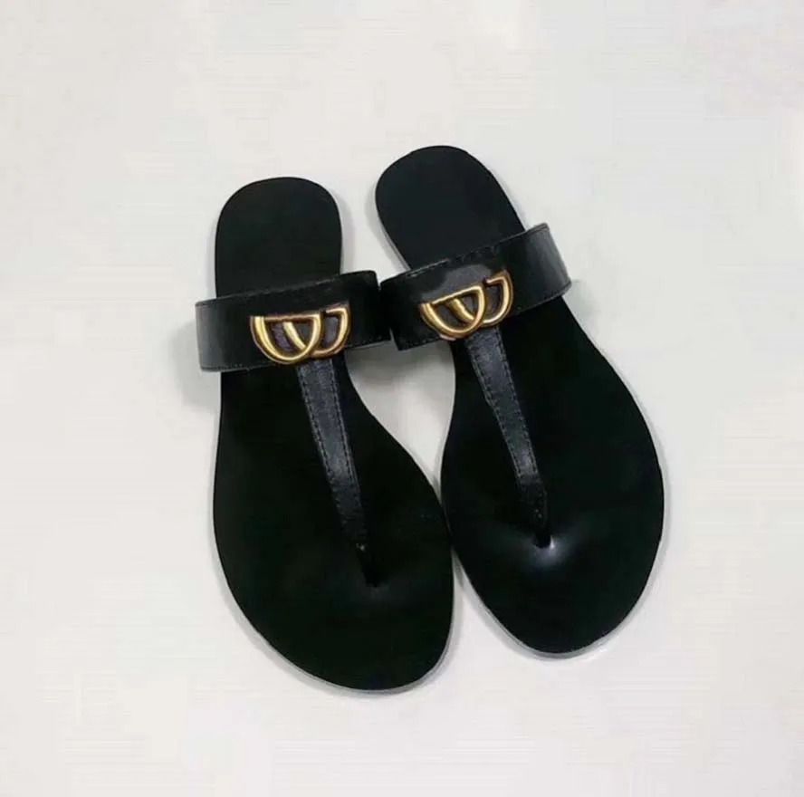 Stylish Gucci Black Thong Sandals High Quality Fashion Classics Flat Slipper Shoes EU 35 42 GG MK8L From Running designer 19.9 DHgate.Com