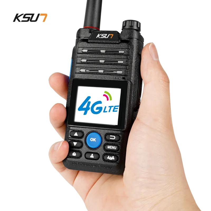 Compre 4g Lte Wcdma Gsm De Largo Alcance Tarjeta Sim Walkie Talkie