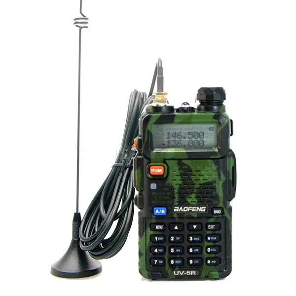 Walkie Talkie SMA-F Kvinnlig Magnet Radio UHF VHF Skinka Antenn NAGOYA UT-108UV För BAOFENG UV-5R UV-82 Wouxun Talkies BilantennWalkie TalkieW