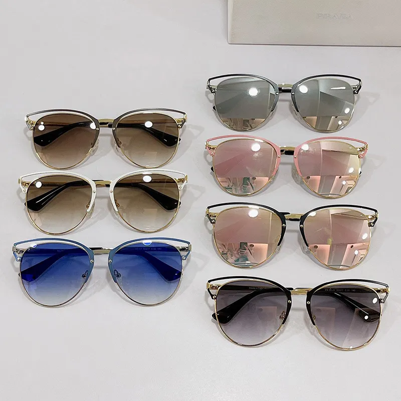 Nuovo stile quest'anno popolari occhiali da sole cavi per uomo e donna Modello: PR64US guida per le vacanze Protezione UV di alta qualità con scatola originale