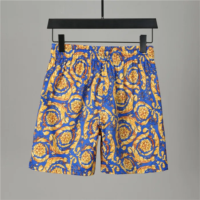 Мужские шорты Дизайнерская летняя модная повседневная одежда с помощью быстрого сушного купальника Печатные брюки пляжные брюки