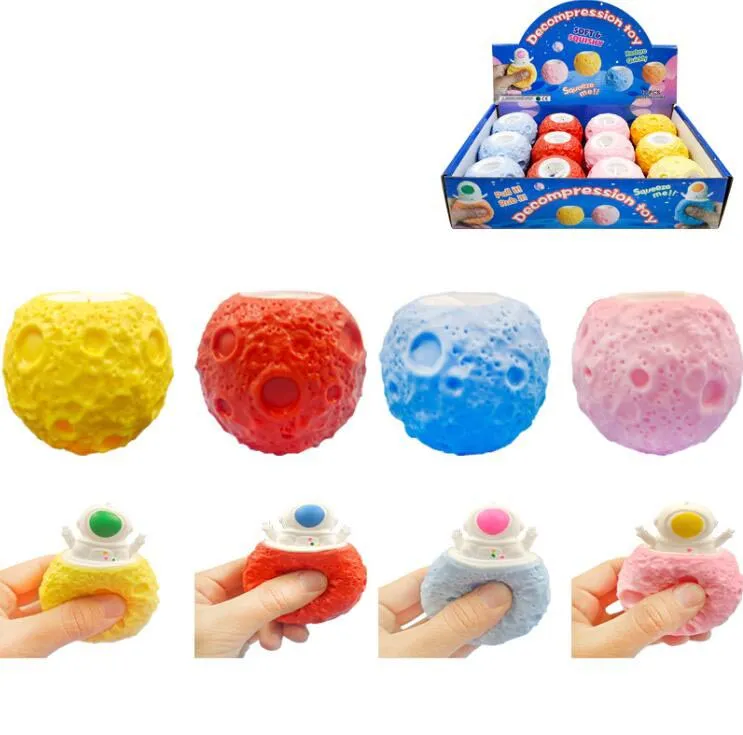 Novelty Games Toys Decompression Squeeze Groda Cup Fun Toy för barn och vuxen