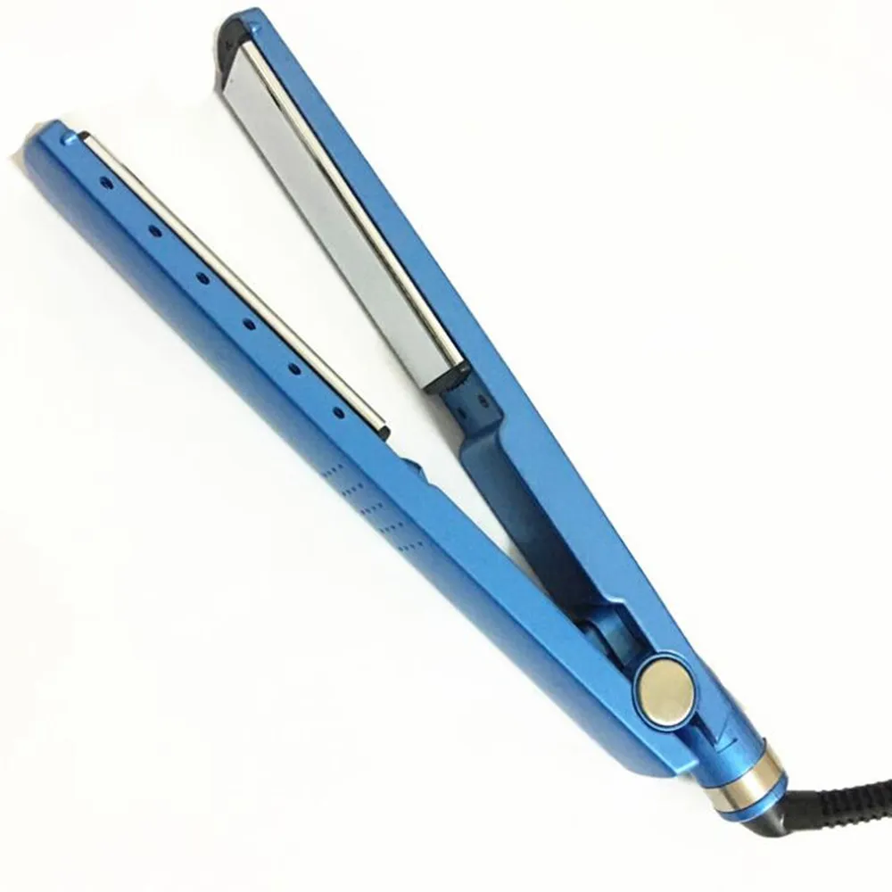 EPACK NA-NO 1 1 4 Plates Titanium Hair Strainter Baby Renceing Irons Liss Flat Iron Us/EU Plug DHL GRATIS