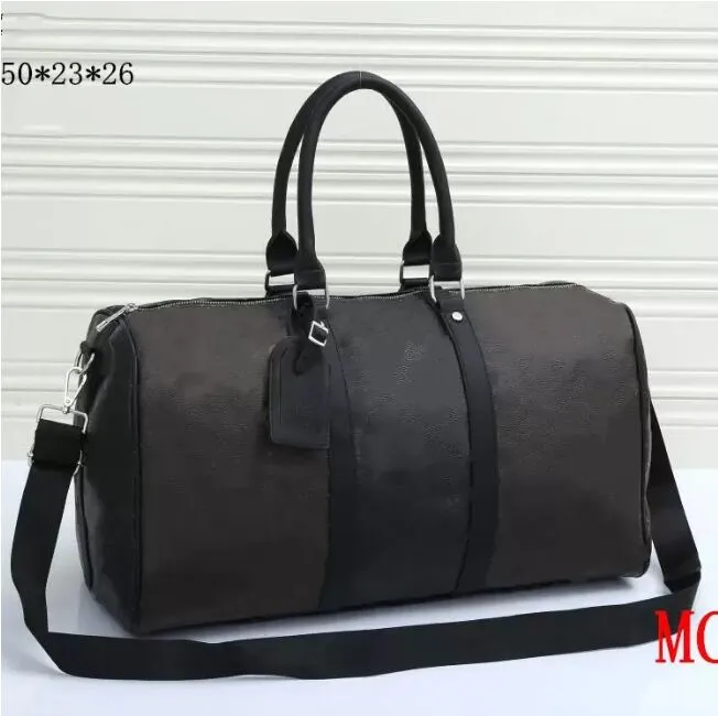 Torba Duffle Classic 45 50 55 Bagaż podróży torebka skórzana skrzynki krzyżowe torby na ramię męskie torebki damskie 2651