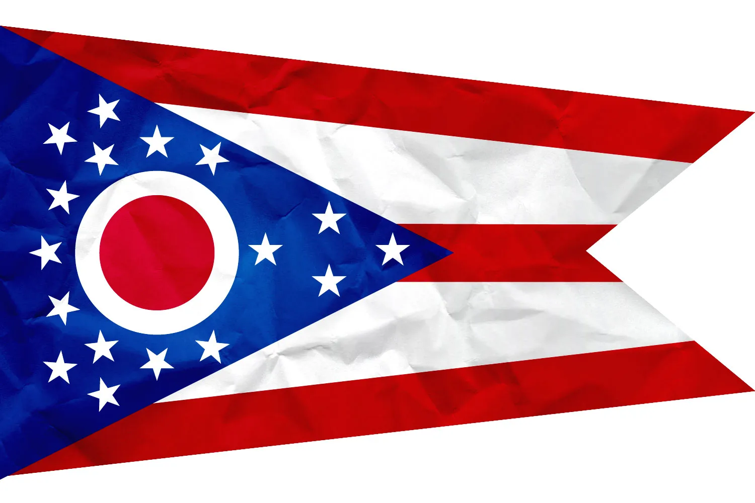 Ohio Flag Freessipping Direct Factory Wholesale 3x5fts 90x150cm État de bannière pour la décoration suspendue en plein air en intérieur USA