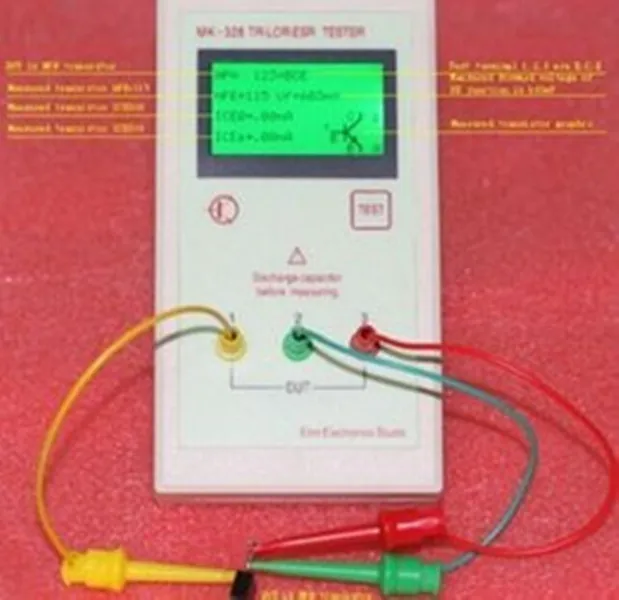 Układy zintegrowane Przenośne MK-328 ESR Miernik Tester Tranzystor Inductance Oporność najemność LCR Test MOS / PNP / NPN Automatyczne wykrywanie