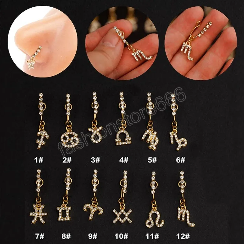 Faux Nose Piercing Ear Clip | Fake Ear Rings Girls | Fake Nose Piercing | Fake  Nose Rings - Piercing Jewelry - Aliexpress