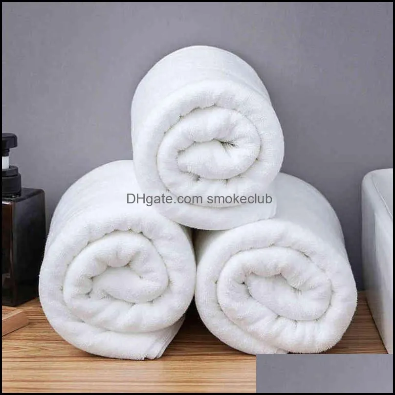 80*180/100*200cm White Large Bath Towel Thick Cotton Shower Towels Home Bathroom Hotel Adults Toalha de banho Serviette de bain