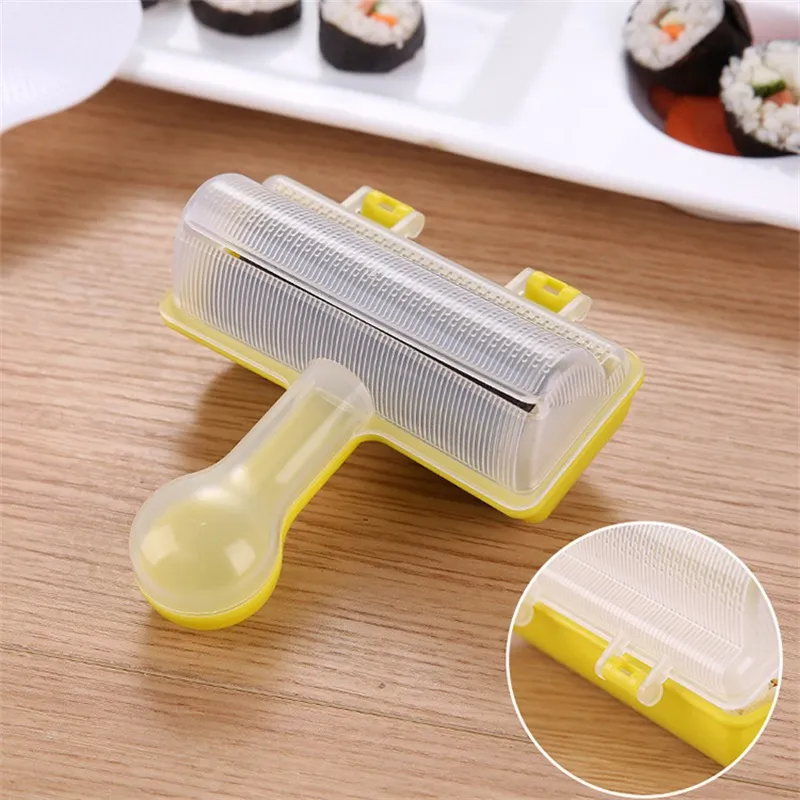Kunststoff Machen DIY Sushi Machen Form Werkzeuge Reis Ball Fleisch Schütteln Sushi Rollen Formen Küche Werkzeug 20220513 D3