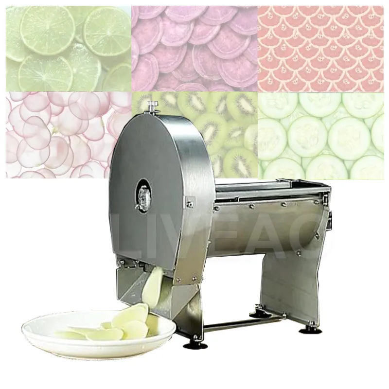 Máquina de procesamiento de frutas y verduras Equipo de corte de alimentos de cocina