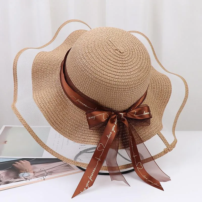 Wide Brim Summer Hat for Women - Fashionable Straw Sun Hat  display picture 1
