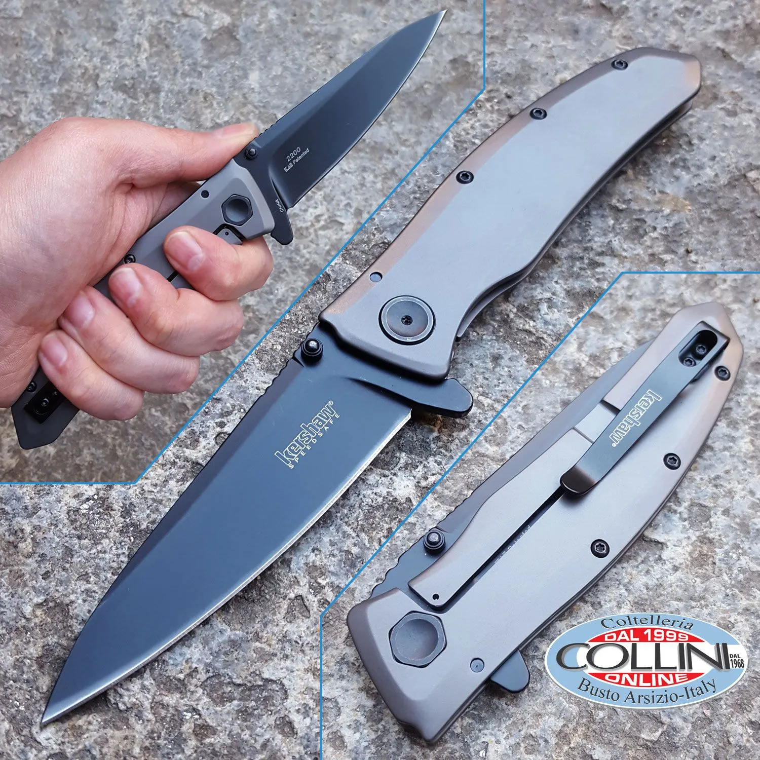 Jackknife Every Day Carry Pocket Knife Kershaw 2200 Grid Assisted
