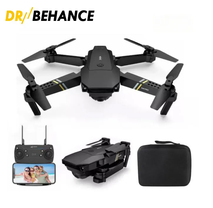 E58 HD 4K Camera Mini Drony WiFi FPV z szerokim kątem Hight Hold Składany ramię RC Quadcopter Tryb bezgłowy