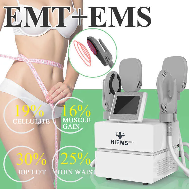Salon use High quality EMS body slimming emslim NEO machine EMT RF muscle stimulator electro magnetic Stimulate Muscles hi-emt contouring