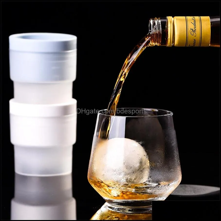 Other Bar Products Barware Kitchen Dining Home Garden Ice Hockey Lattice Cube Mold Ball Maker Dormitory Small Silica Gel Whisky Household