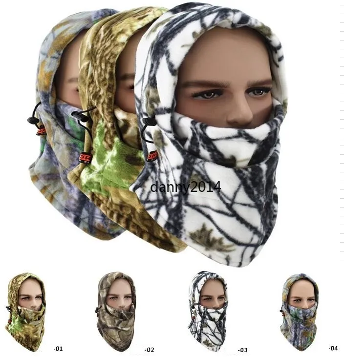 multifunzione in pile cappellini camo maschere cap inverno caldo maschera per il viso ciclismo cappellini antivento da sci bandana maschera per il viso moto sci snowboard cappe