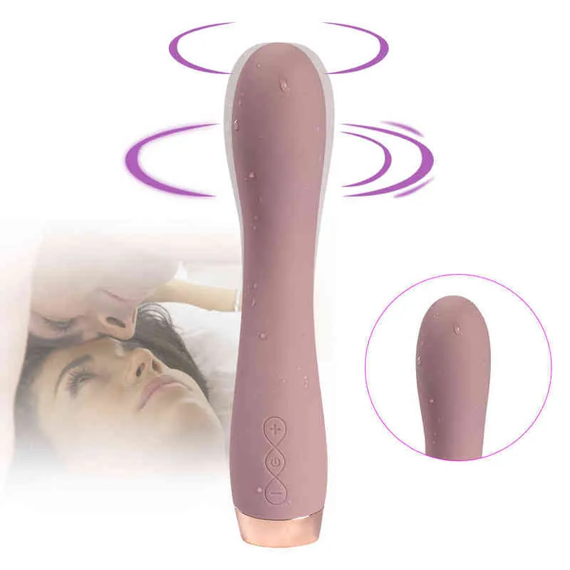 NXY Vibrators 10 Modes for Women Masturbation Stick Life Waterproof Quiet Design Clit Vagina Sexual Good Female Use Sex Toys 0408