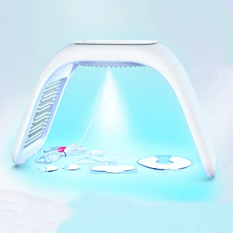 LED Therapy Therapy Facial Spa Skin Moisturizing 5D Collagen Light EMS PDT المضادة للشيخوخة PDT