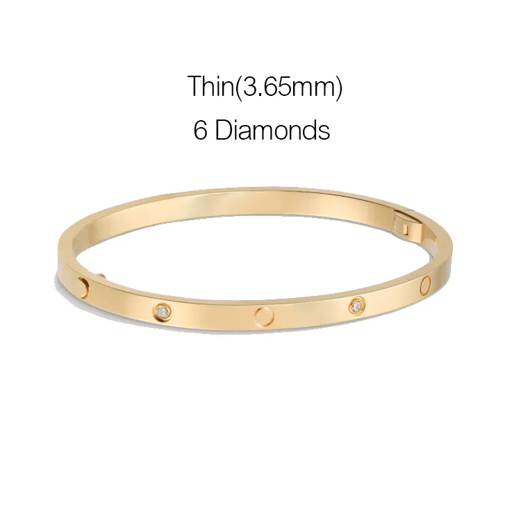 DHgate.com:Thin Love Bracelet with Screwdriver 6 Diamonds DHgate.com:Thin Love Bracelet with Screwdriver 6 Diamonds