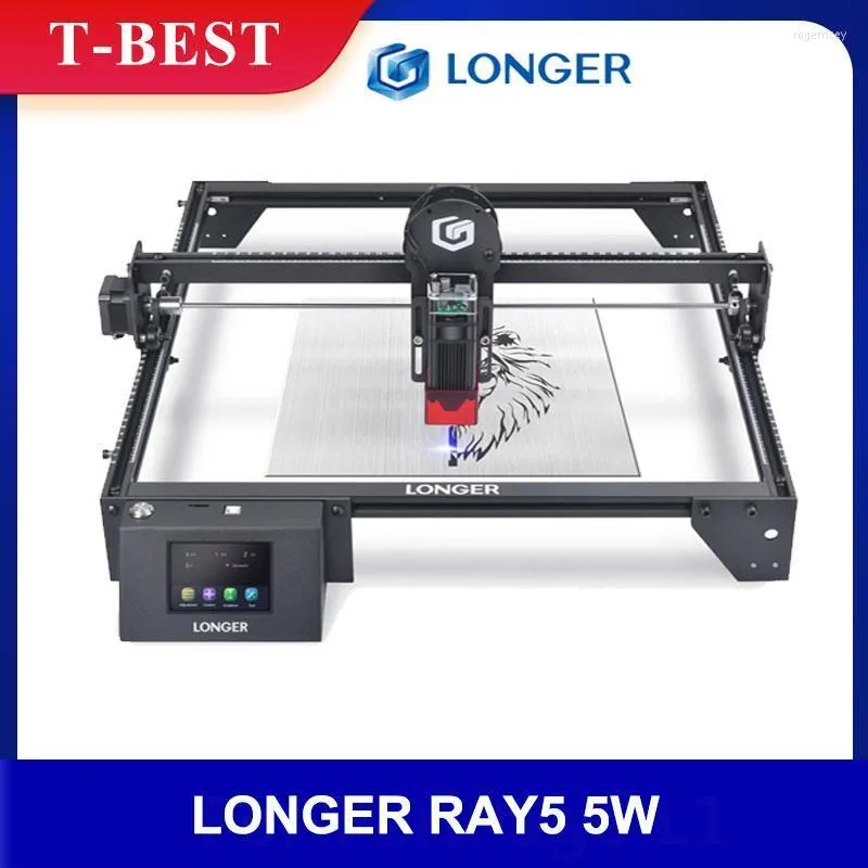 Stampanti RAY5 5W Incisore laser Protezione degli occhi 400x400mm Area di intaglio Spot ultrafine per stampanti di carta per legno fai-da-te Roge22